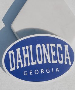 Round Dahlonega Georgia Sticker