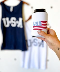 USA Flag Koozie