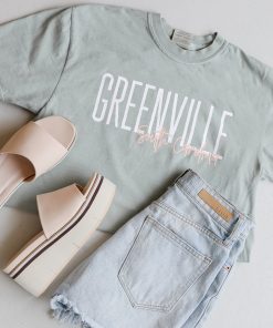 Sage Greenville South Carolina Script Tee