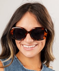 Anywhere And Everywhere Tortoise Oversized Sunglasses
