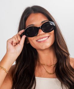 Main Frame Oval Sunglasses