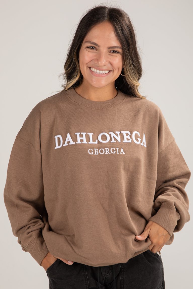 Dahlonega Georgia Embroidered Sweatshirt