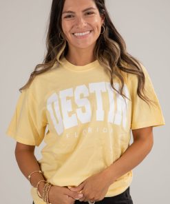 Yellow Destin Florida Tee