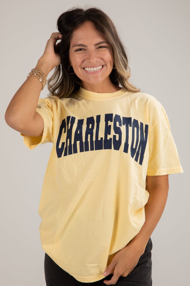 Yellow Charleston Tee