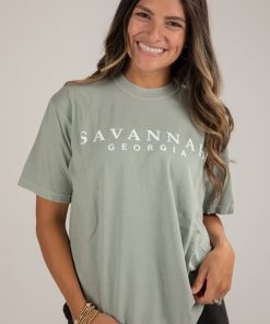 Sage Savannah Georgia Tee