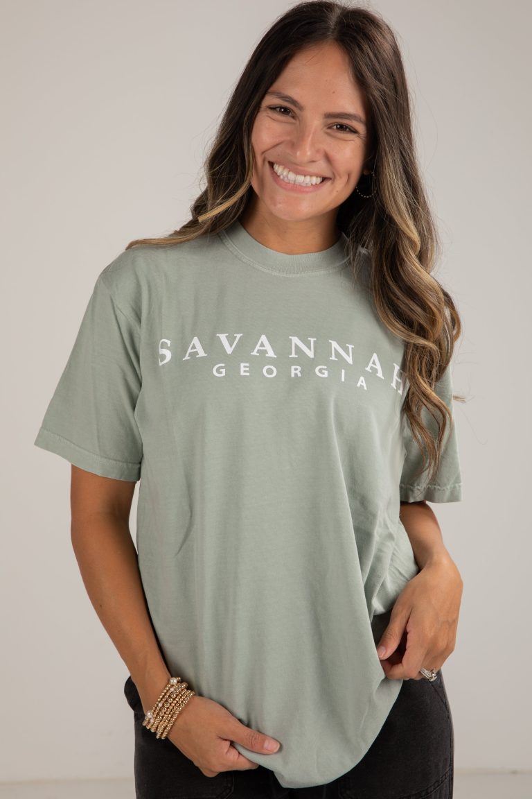 Sage Savannah Georgia Tee