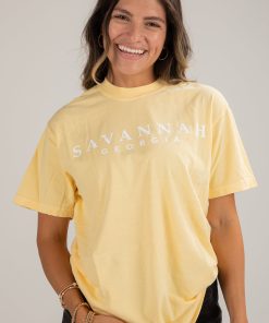 Yellow Savannah Georgia Tee