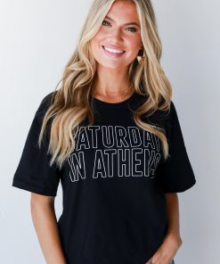 Black Saturday In Athens Cropped Tee
