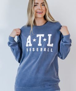 ATL Star Baseball Sweatshirt
