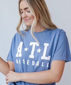ATL Star Baseball Tee