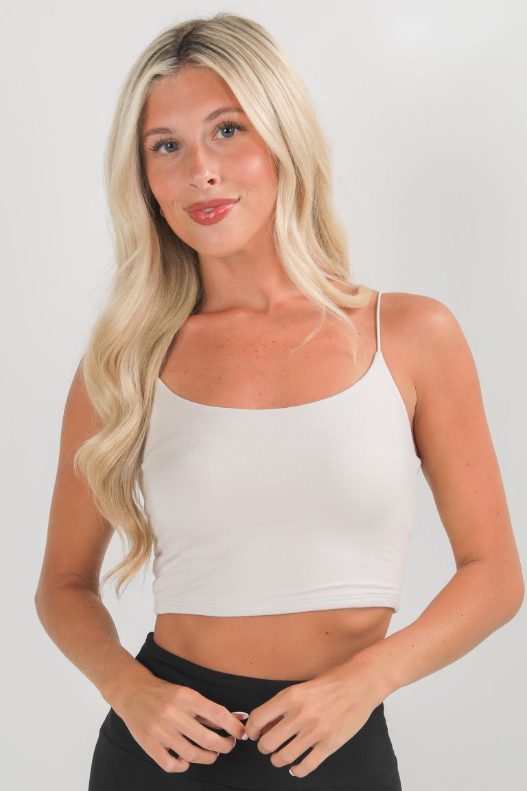 Seamless Cropped Cami Tank