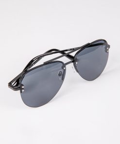 Miramar Black Aviator Sunglasses