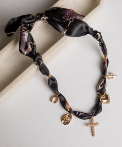 Marley Bandana Charm Necklace