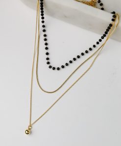 FINAL SALE - Reagan Layered Chain Necklace
