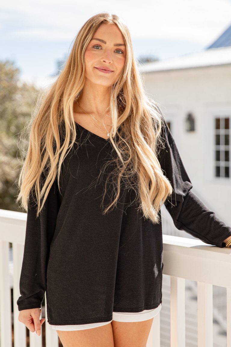 FINAL SALE - Laidback Luxe Long Sleeve Knit