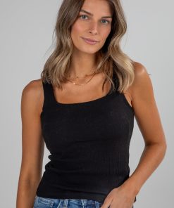 Aria Everyday Ribbed Padded Tank