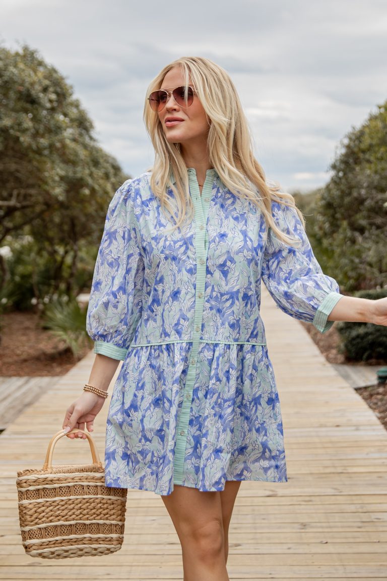 Blossom Breeze Floral Mini Dress