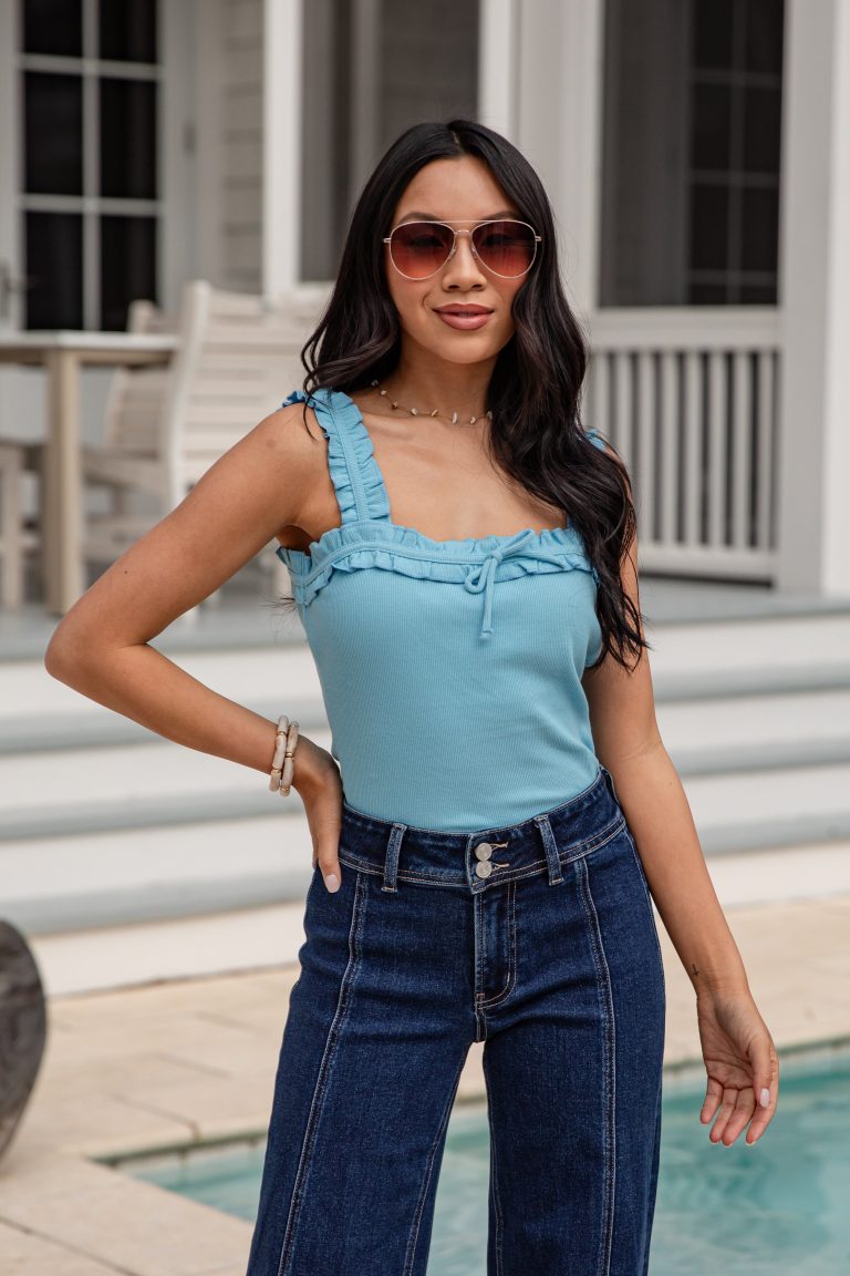 Sweet Escape Ruffle Tank