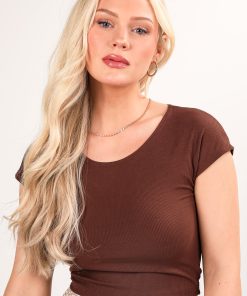 Libby Everyday Ribbed Tee - DU DEAL