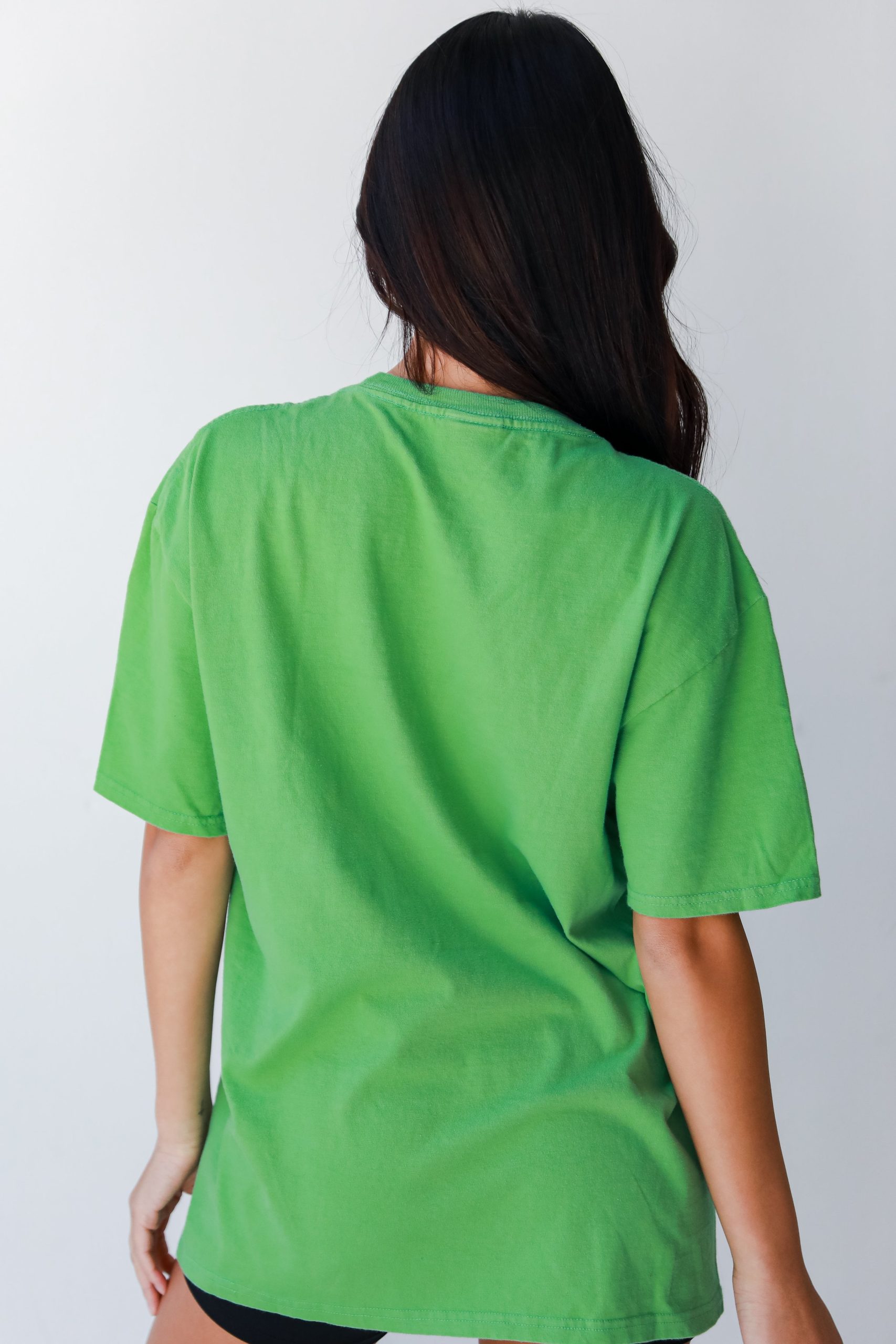 Green Buford Home Of The Wolves Block Letter Tee - Image 4