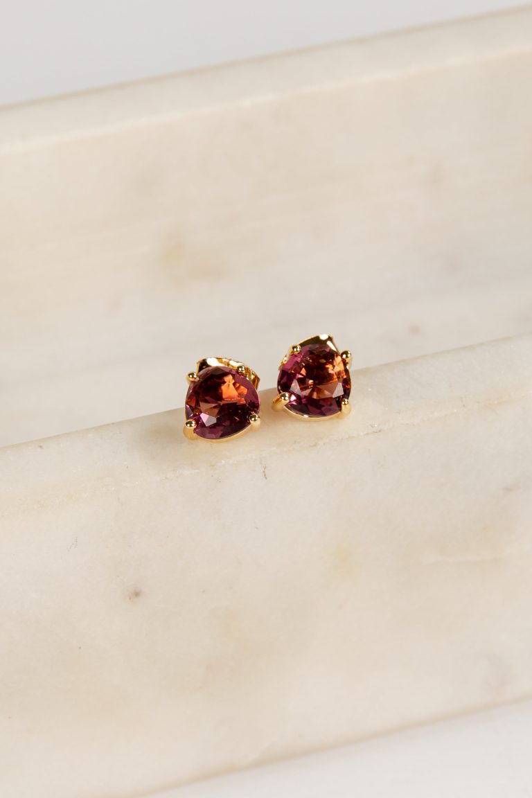 Lola Gemstone Stud Earrings