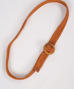 Lost In Thought Camel Straw Belt