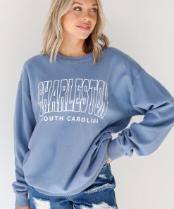 Light Blue Charleston South Carolina Sweatshirt