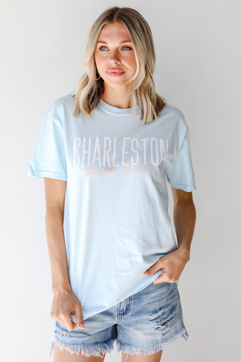 Charleston South Carolina Script Tee