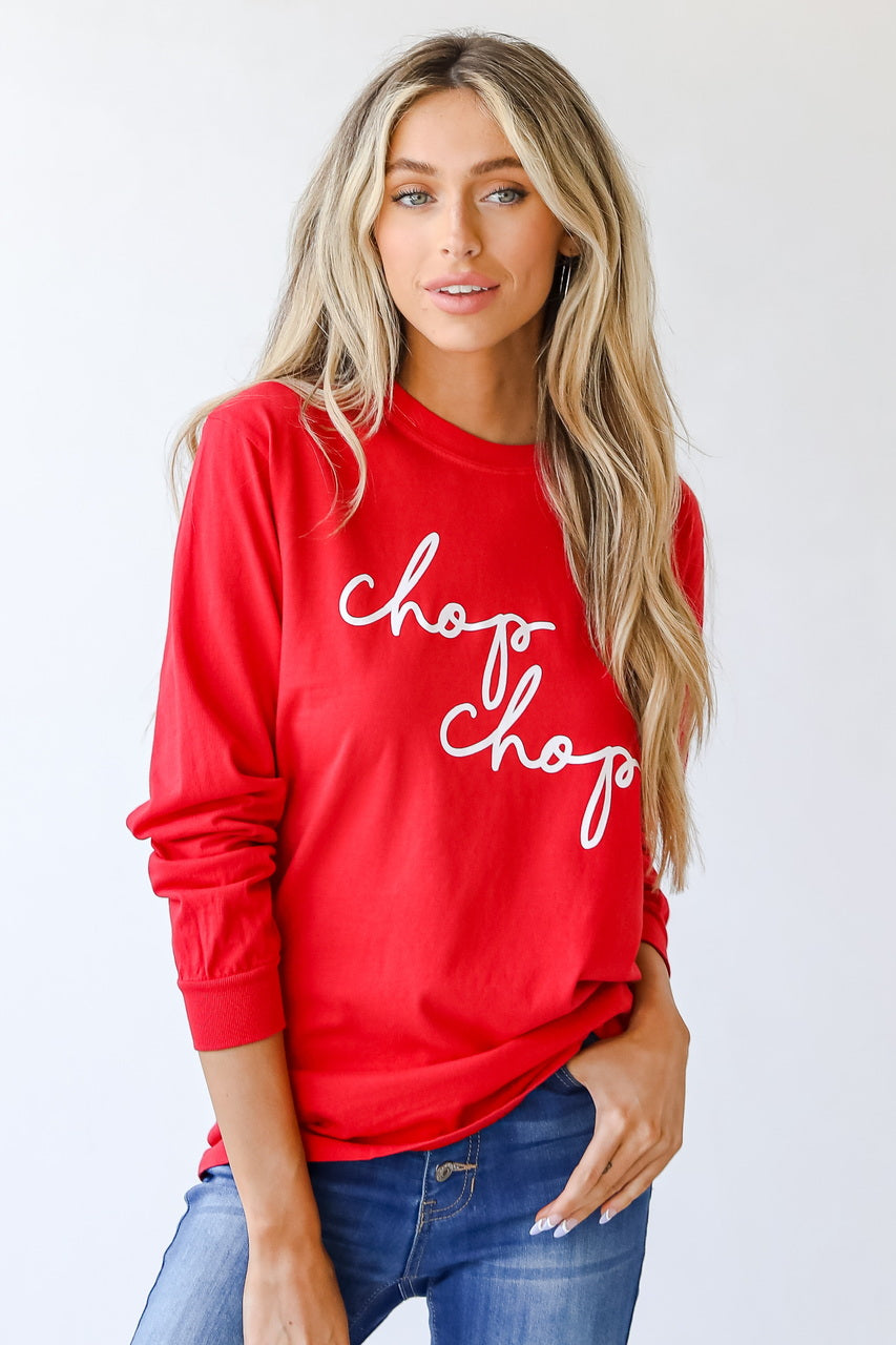 Chop Chop Long Sleeve Tee - Image 2