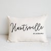 Huntsville Script Pillow