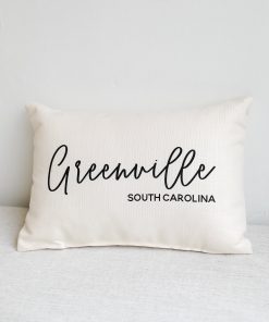 Greenville Script Pillow