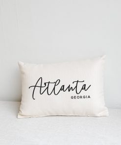 Atlanta Script Pillow