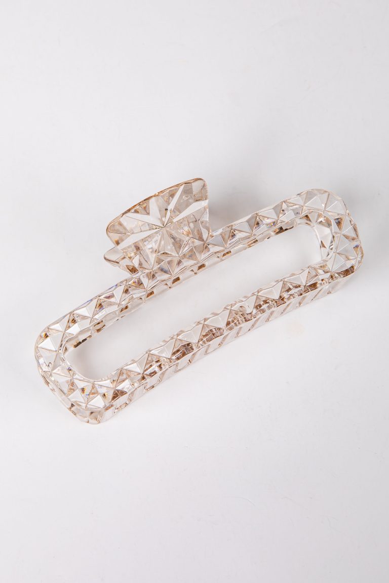 Crystal Clear Moment Natural Claw Clip