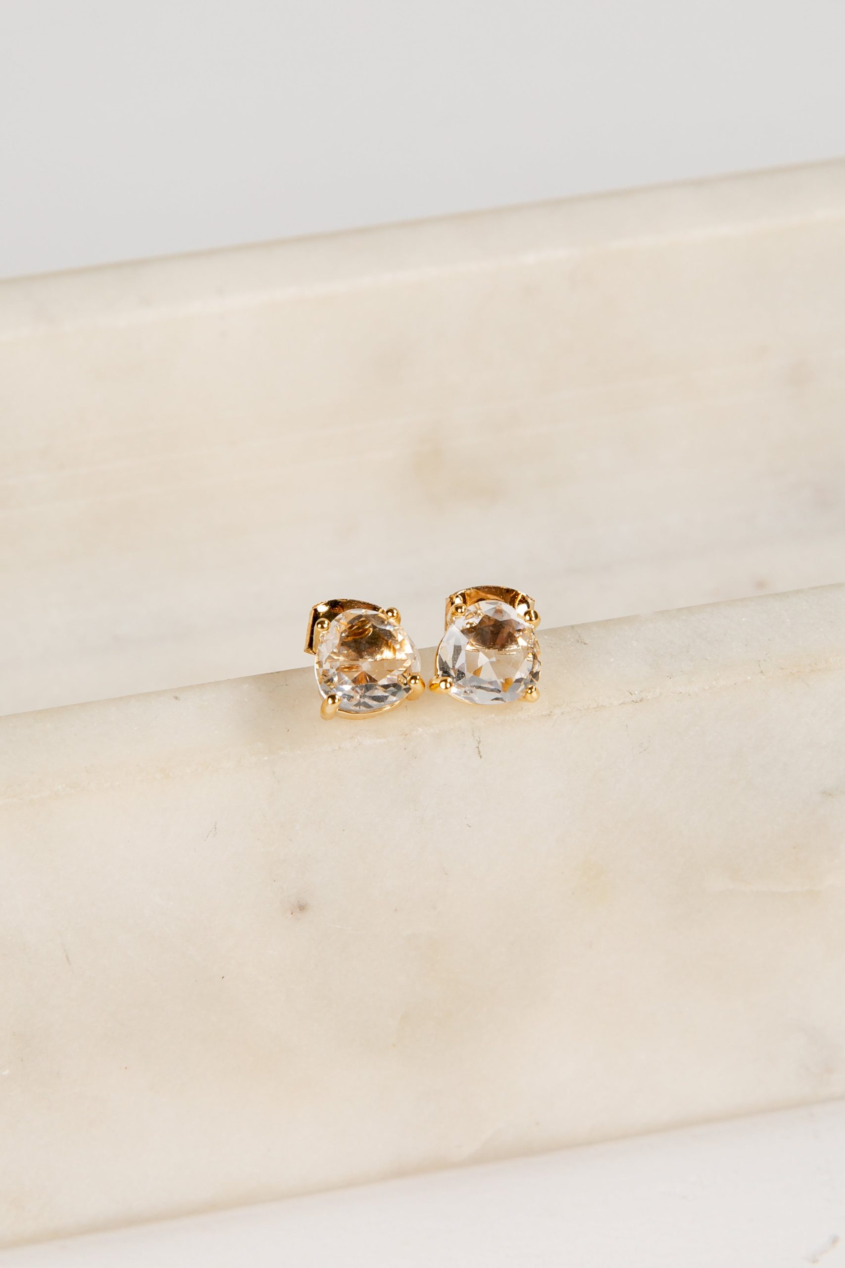 Lola Gemstone Stud Earrings - Image 3