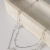 Alexa Cream Flower Charm Necklace