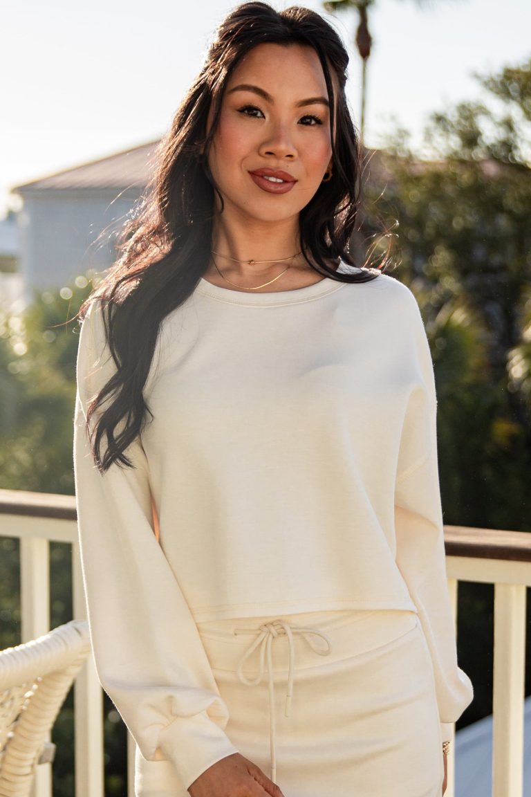 Cozy Chic Casual Long Sleeve Top - DU Deal