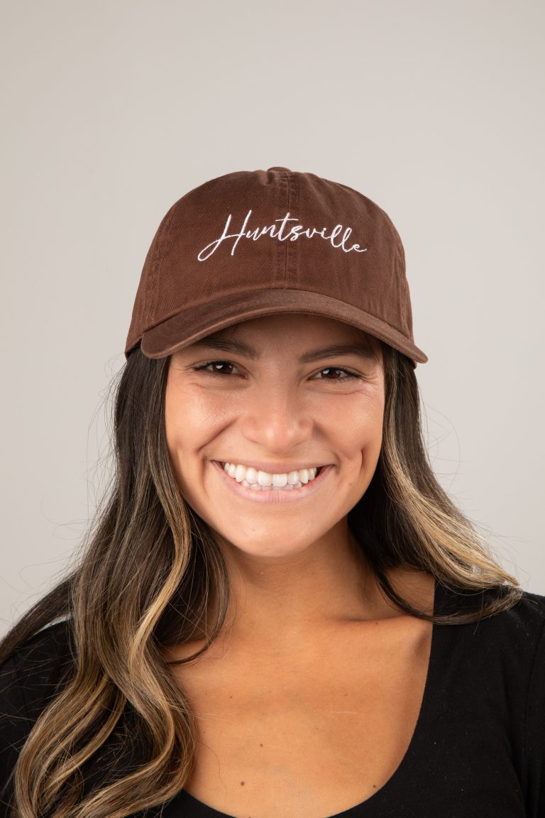 Huntsville Script Embroidered Hat