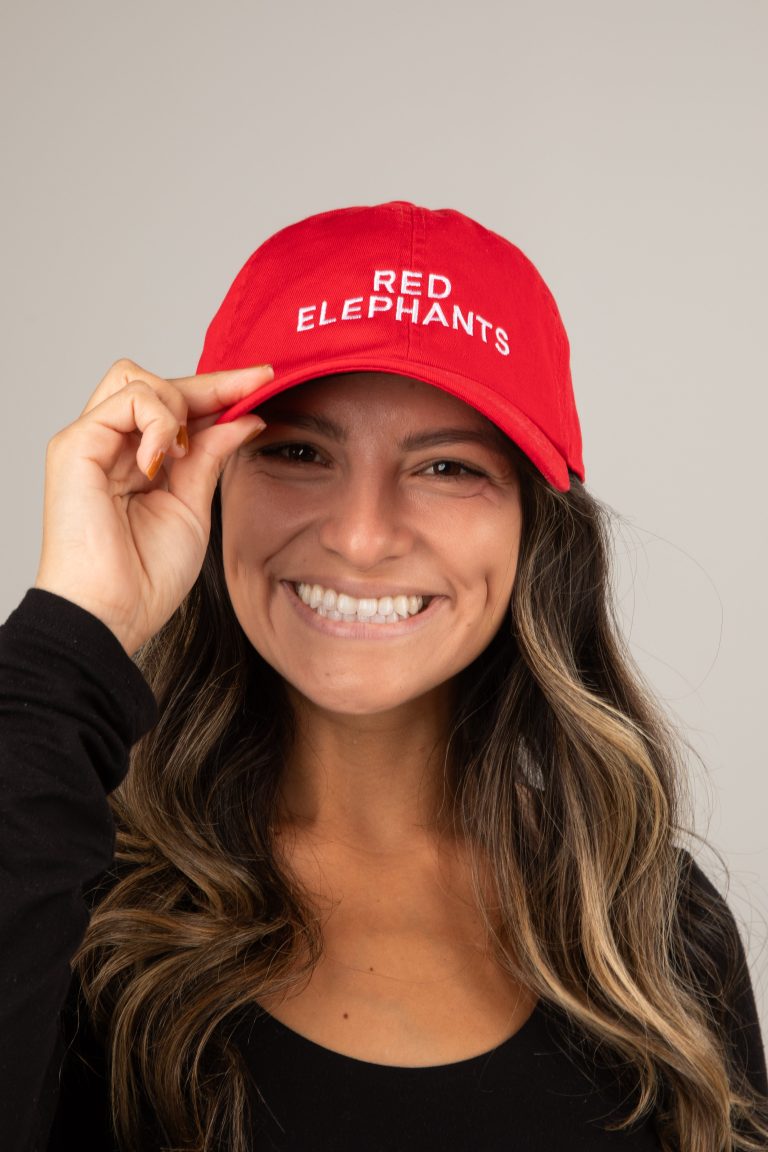 Red Elephants Hat