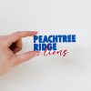 Peachtree Ridge Lions Sticker