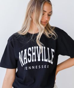 Black Nashville Tee