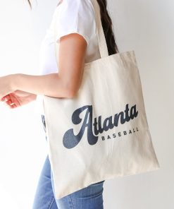 Atlanta Baseball Tote Bag