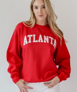 Atlanta Embroidered Sweatshirt