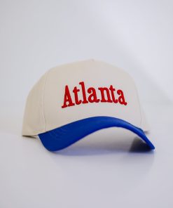 Atlanta Color Block Embroidered Hat