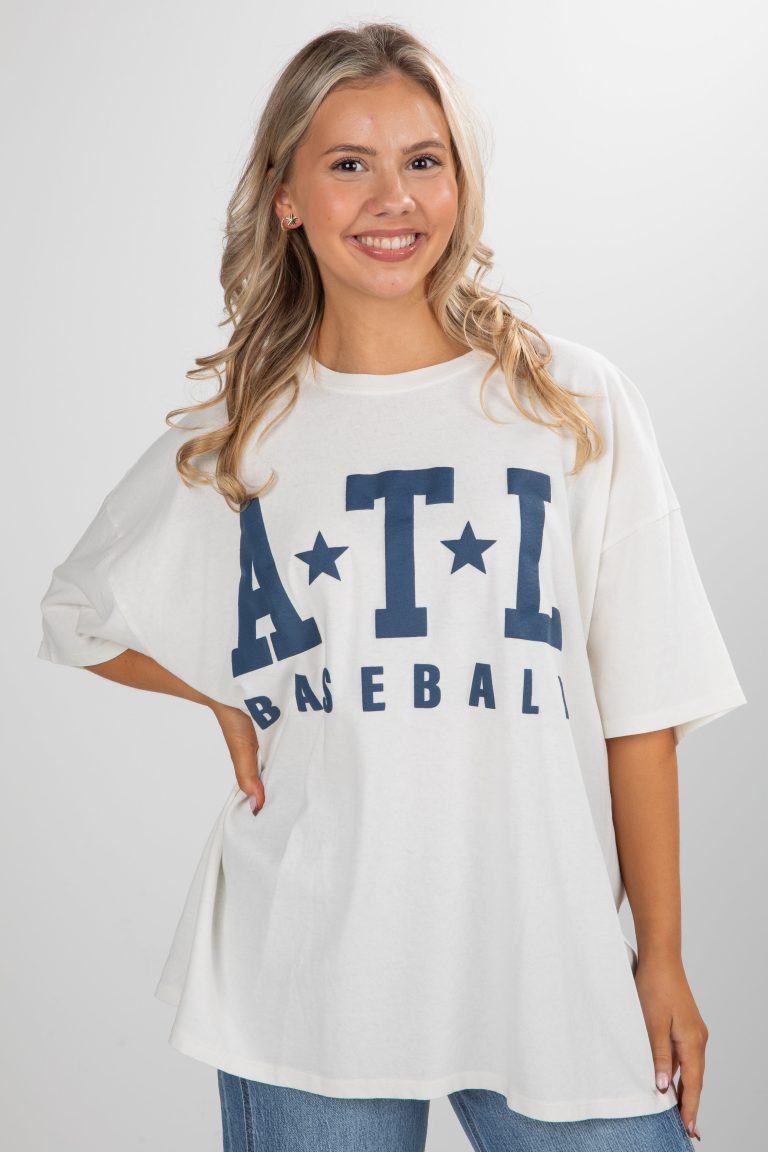 Off White ATL Star Baseball Tee