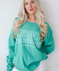 Green Savannah Georgia Sweatshirt