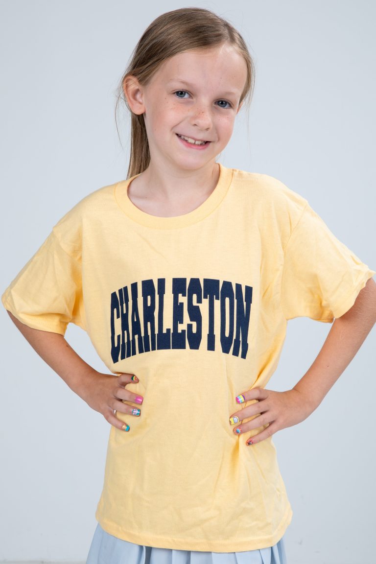Youth Yellow Charleston Tee