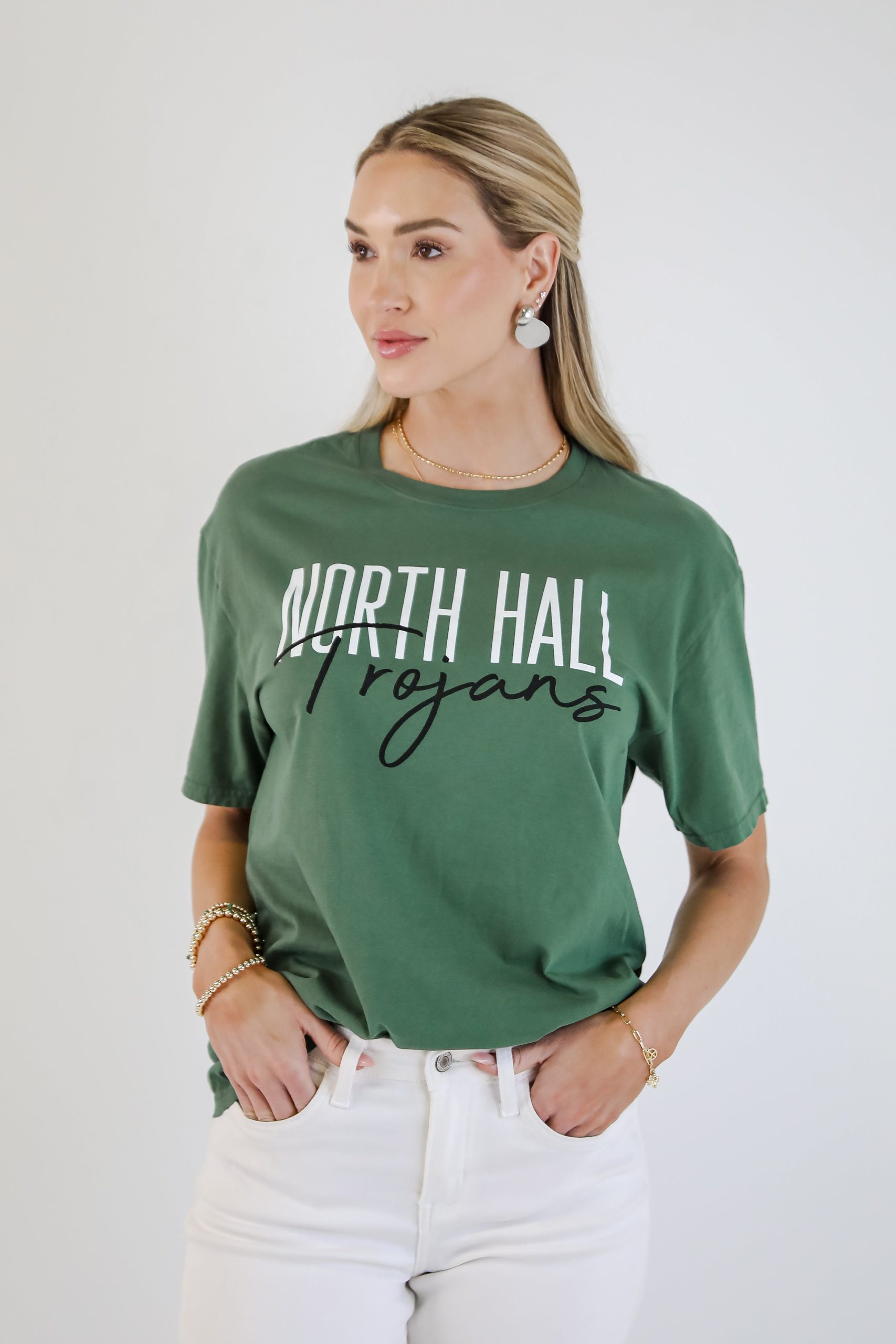 North Hall Trojans Tee - Image 5