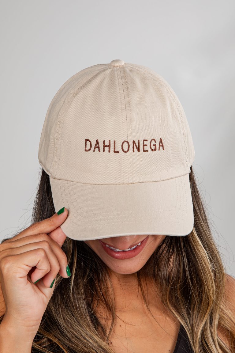 Dahlonega Block Letter Embroidered Hat