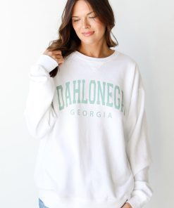 White Dahlonega Georgia Sweatshirt