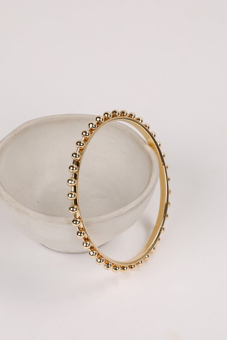 Gabi Gold Bangle Bracelet